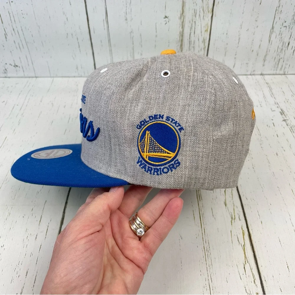 Mitchell & Ness NBA 2014 Championship Golden State Warriors Flat Bill‎ Cap